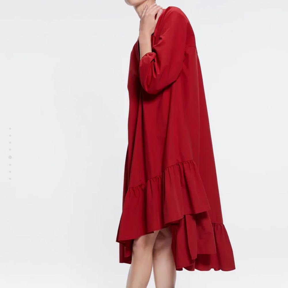 Zara red dress - Sold out - Picture 4 of 11